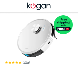 Kogan SmarterHome™ LX16 Robot Vacuum Cleaner and Mop Product Image