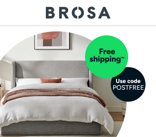 Brosa Cosy Cocoon Bed Frame (Queen, Grey) Product Image