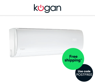 Kogan SmarterHome™ 2.6kW Inverter Split System Air Conditioner (Reverse Cycle) Product Image