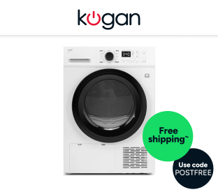 Kogan 8kg Heat Pump Dryer (White) Product Image