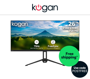 Kogan 26" UltraWide Full HD 75Hz FreeSync Monitor Product Image