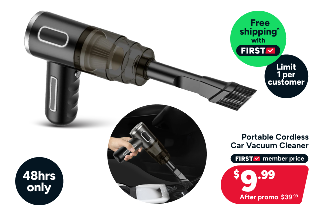 Portable Cordless Car Vacuum Cleaner