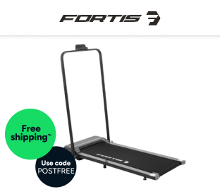 Fortis Foldable Walking Pad Treadmill Product Image