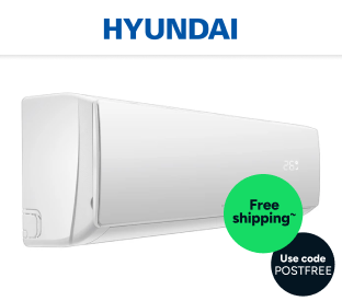 Hyundai 8.8kW Inverter Smart Split System Air Conditioner (Reverse Cycle) Product Image