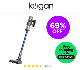 Kogan Z15 Pro Cordless Stick Vacuum Cleaner Product Image