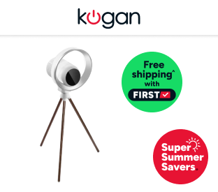 Kogan SmarterHome™ Bladeless Purifier Fan with HEPA Filter Product Image