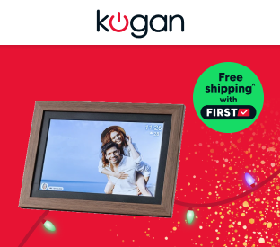 Kogan 10.1" WiFi Digital Photo Frame with Frameo App (Wood) Product Image