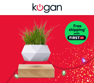 Kogan Magnetic Levitating Rotating Plant Pot Product Image