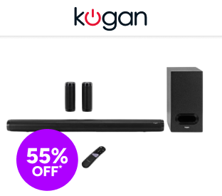 Kogan 5.1 Channel 235W Dolby Atmos Soundbar with Subwoofer & Rear Speakers Product Image