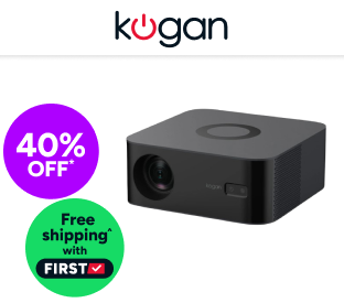 Kogan Smart AI Google TV Projector Product Image