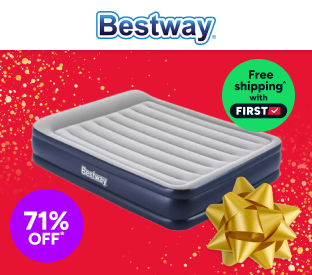 Bestway Tritech Airbed with Built-in AC Pump (Queen) Product Image