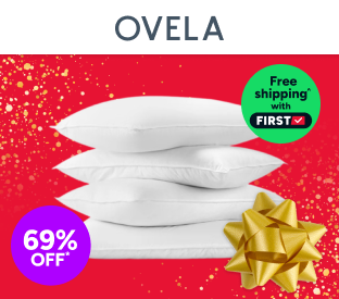 Ovela Set of 4 Hotel Quality Deluxe Bounce Fibre Pillows Product Image