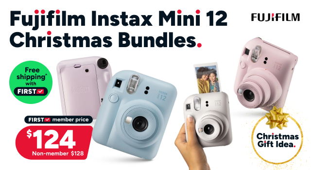 Fujifilm Instax Mini 12 Christmas Bundle