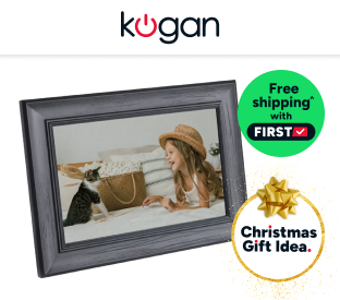 Kogan 10.1" Touch Screen Wireless Digital Photo Frame (Black) Product Image