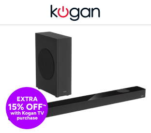 Kogan 5.1.2 Channel 200W Dolby Atmos Soundbar with Wireless Subwoofer Product Image