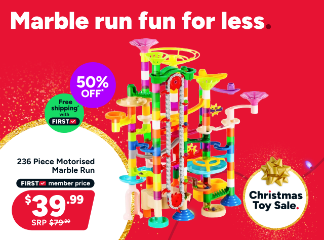 236 Piece Motorised Marble Run