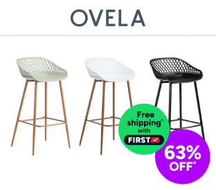 Ovela Set of 2 Leerdam Bar Stools Product Image