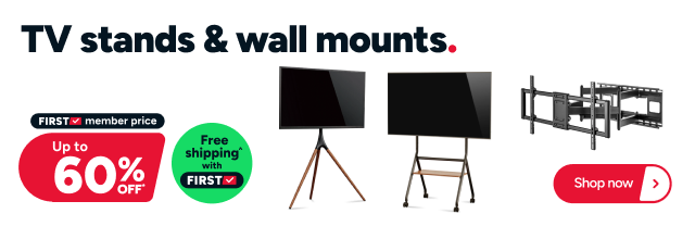 TV stands and wall mounts