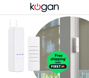 Kogan SmarterHome™ Motorised Smart Blinds Driver - WiFi Product Image