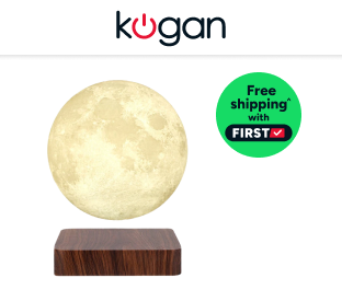 Kogan Magnetic Levitating Rotating Moon Lamp Product Image