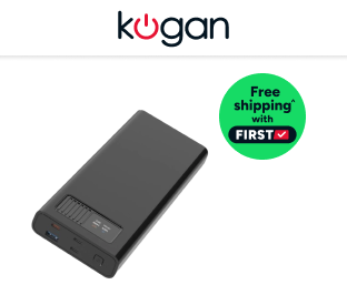 Kogan 27000mAh 140W PD Power Bank with Smart Digital Display Product Image