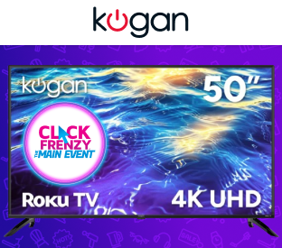 Kogan 50" LED 4K Smart Roku TV Product Image