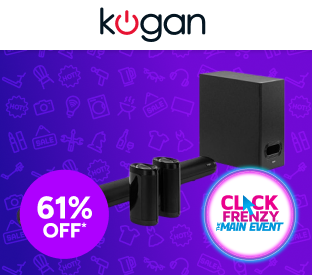 Kogan 5.1 Channel 235W Dolby Atmos Soundbar with Subwoofer & Rear Speakers Product Image