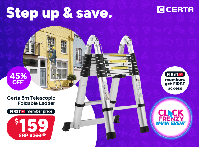 Certa 5m Telescopic Foldable Ladder