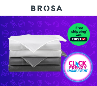 Brosa 100% Sateen Cotton Sheets (Queen) Product Image