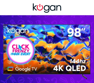 Kogan 98" QLED 4K 144Hz Smart AI Google TV Product Image