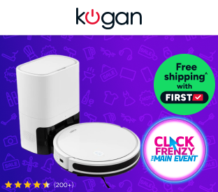 Kogan SmarterHome™ G80 Robot Vacuum Cleaner and Mop with Auto-Empty Dock Product Image