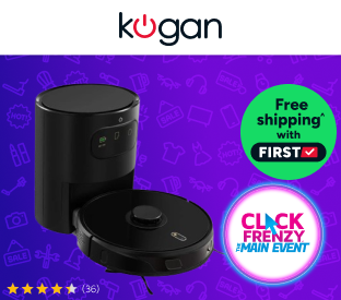 Kogan SmarterHome™ LX18 Pro Robot Vacuum Cleaner and Mop with Auto-Empty Dock Product Image