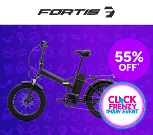 Fortis Shimano 6-Speed 20" Fat Tyre Foldable Electric Bike Product Image