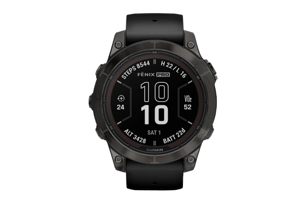 Garmin Fenix 7 Pro Sapphire Solar Smart Sports Watch (Carbon Grey, 47mm) Product Image