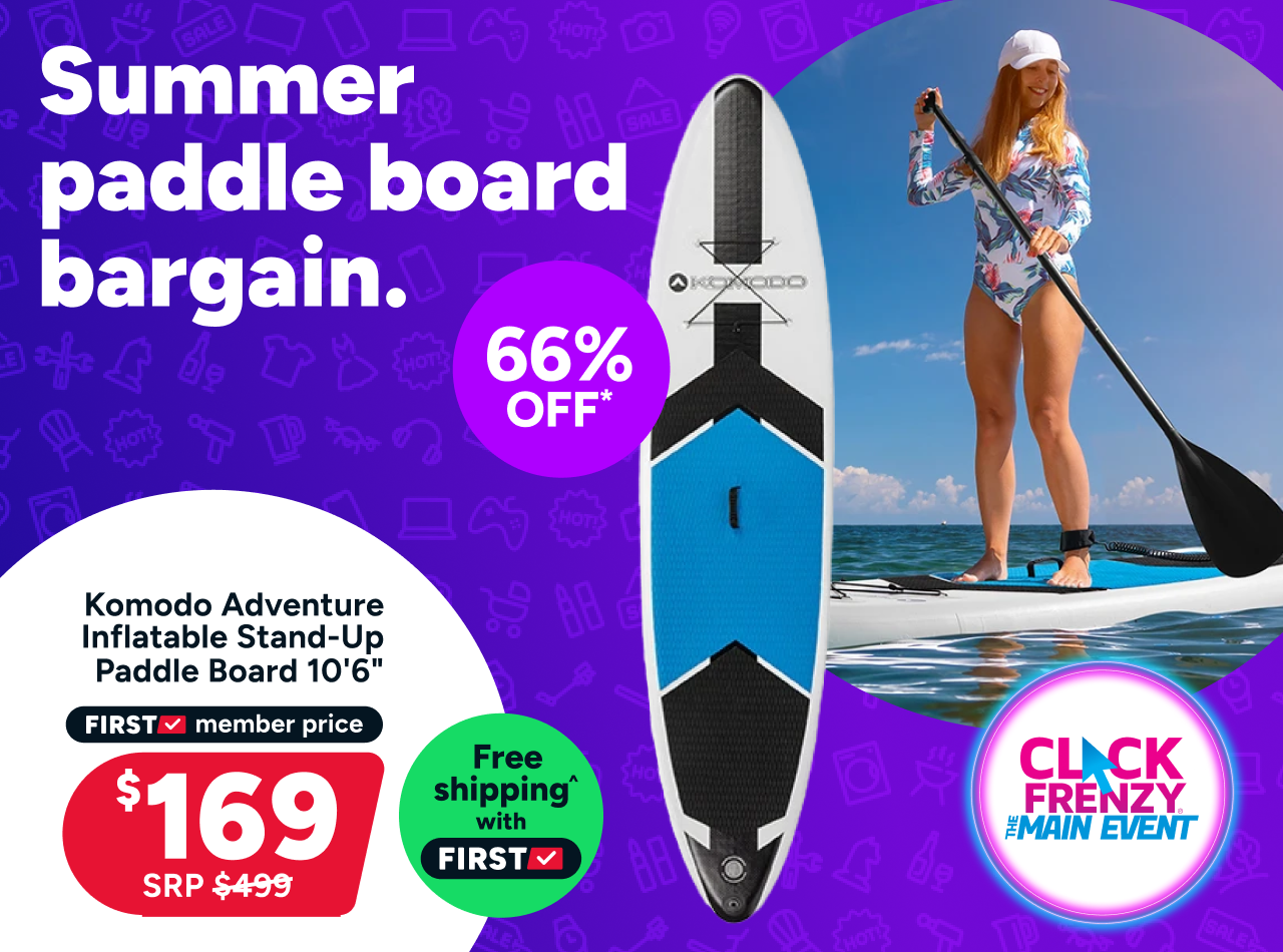 Komodo Adventure Inflatable Stand-Up Paddle Board 10'6"