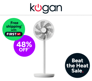 Kogan SmarterHome™ Premium Rechargeable Oscillating DC Fan Product Image