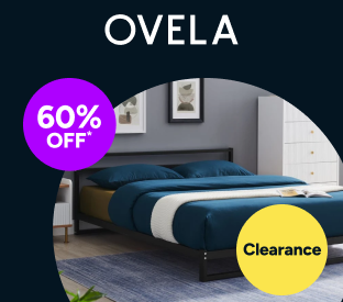 Ovela Michelle Metal Bed Frame Frame (Black, Queen) Product Image