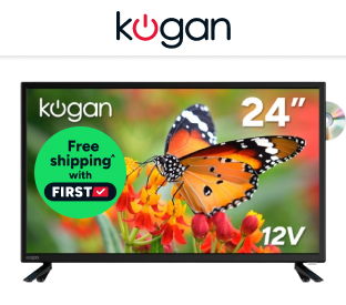 Kogan 24" LED 12V TV & DVD Combo Product Image