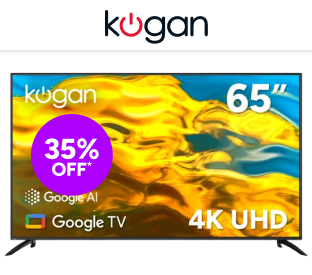 Kogan 65" LED 4K Smart AI Google TV Product Image