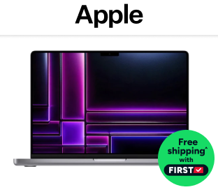 Apple MacBook Pro 16" M2 Pro (512GB) Product Image