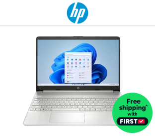 HP 15.6" Touchscreen i3 Windows 11 S Laptop (128GB) Product Image