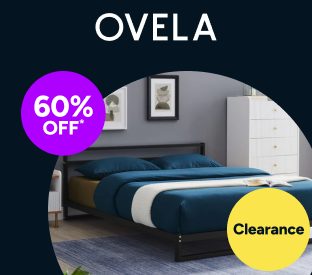 Ovela Michelle Metal Bed Frame Frame (Black, Queen) Product Image