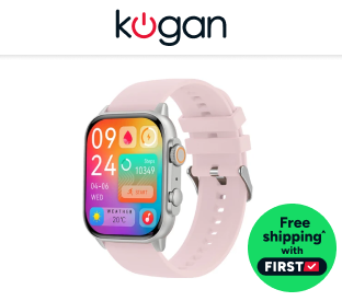 Kogan Active 3 Pro Smart Watch (Pink) Product Image