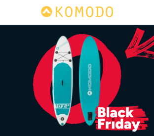 Komodo Adventure Inflatable Stand-Up Paddle Board 10'2" Product Image