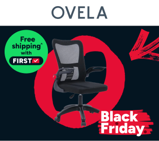 Ovela Student Office Chair (Black) Product Image