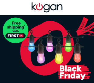 Kogan SmarterHome™ RGBICW Festoon Lights (15m) Product Image