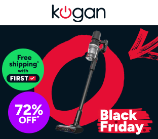 Kogan Z11 Pro Cordless Stick Vacuum Cleaner (Black) Product Image