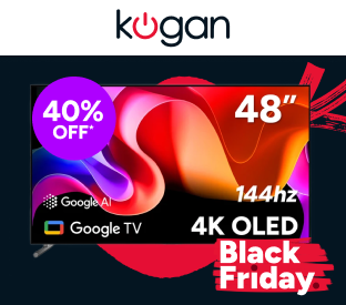 Kogan 48" OLED 4K 144Hz Smart AI Google Product Image