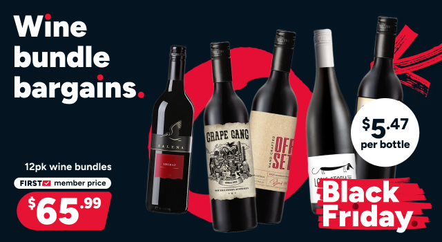 Black Friday Wine bundle