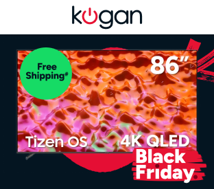 Kogan 86" QLED 4K Tizen Smart TV Product Image